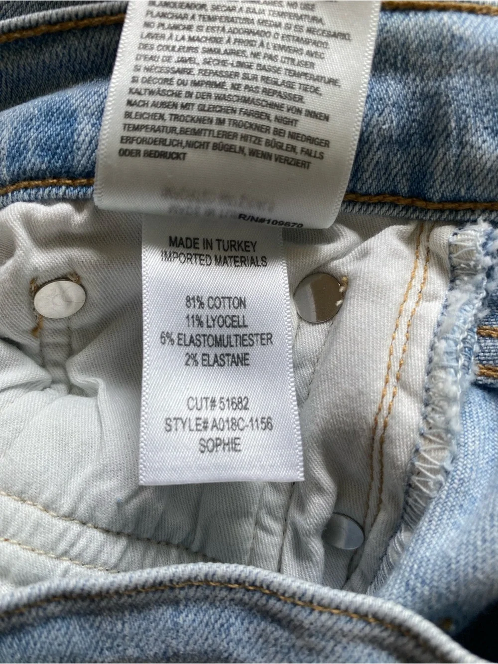 AGOLDE •LOT• 2 Pairs Sophie High Rise Skinny Jeans Denim Size 27
